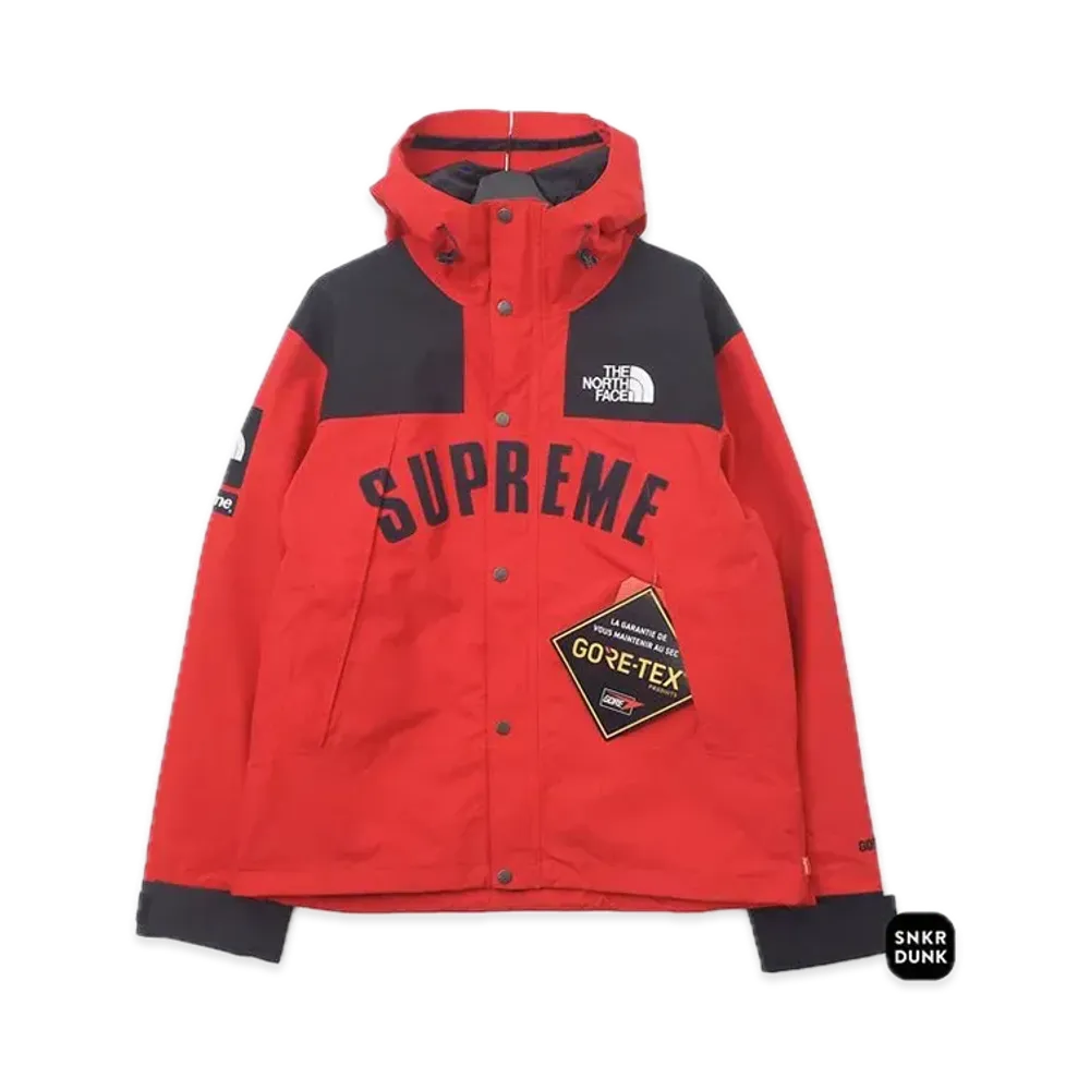 Supreme x The North Face Arc Logo Mountain Parka "Red"