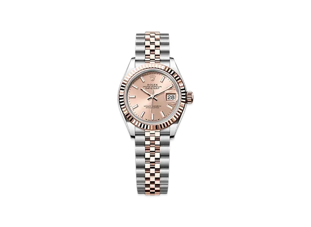 ROLEX Lady-Datejust 28mm Oystersteel & Everose Gold 279171 "Rose-colour"