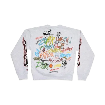 Chrome Hearts Matty Boy Brain Crewneck "Grey"