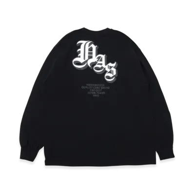 Hide and Seek Has L/S Tee "Black"