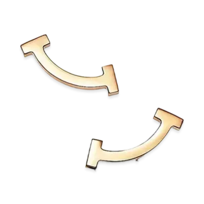 Tiffany & Co. T Smile Earrings "Gold"