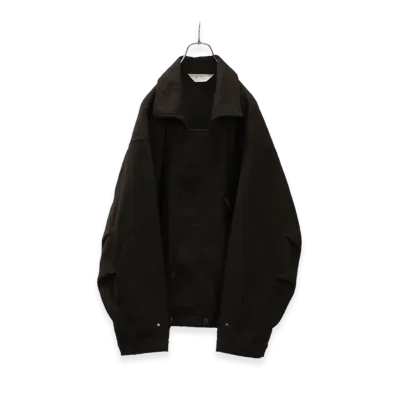ANCELLM Pilling Wool Double Blouson "Brown"