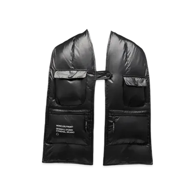 MONCLER fragment Muffler "Black"
