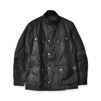 Barbour International Duke Wax Jacket "Sage"