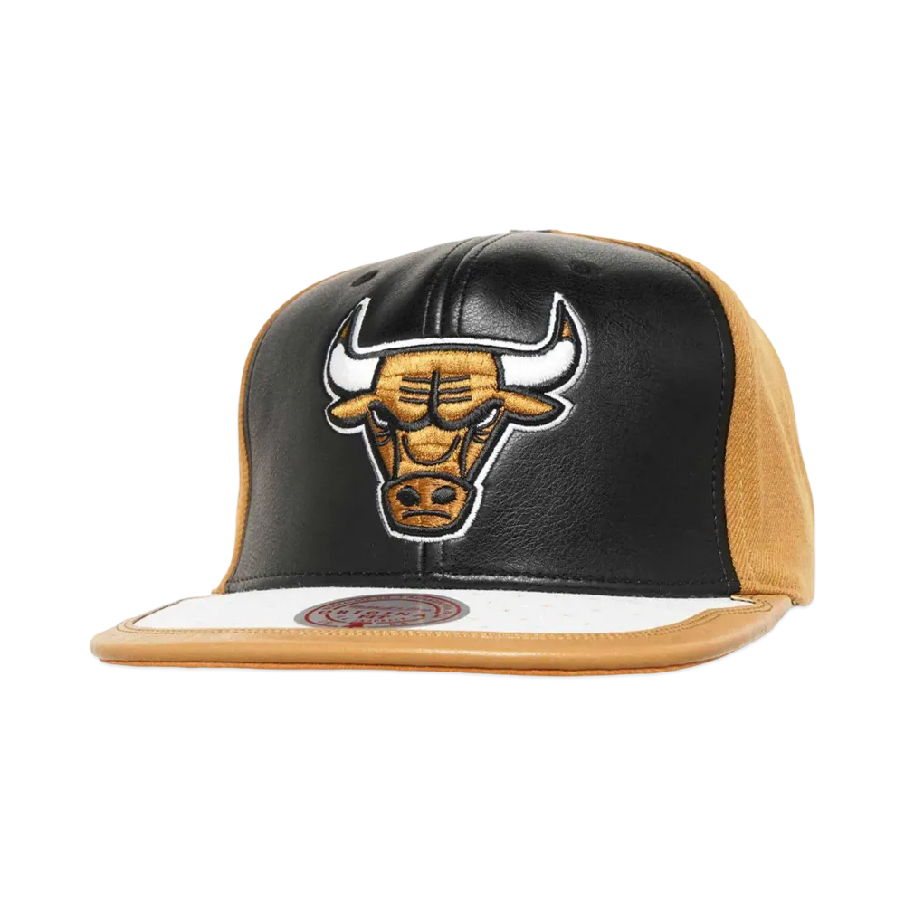Mitchell&Ness NBA DAY ONE SNAPBACK BULLS "BLACK-SAND"