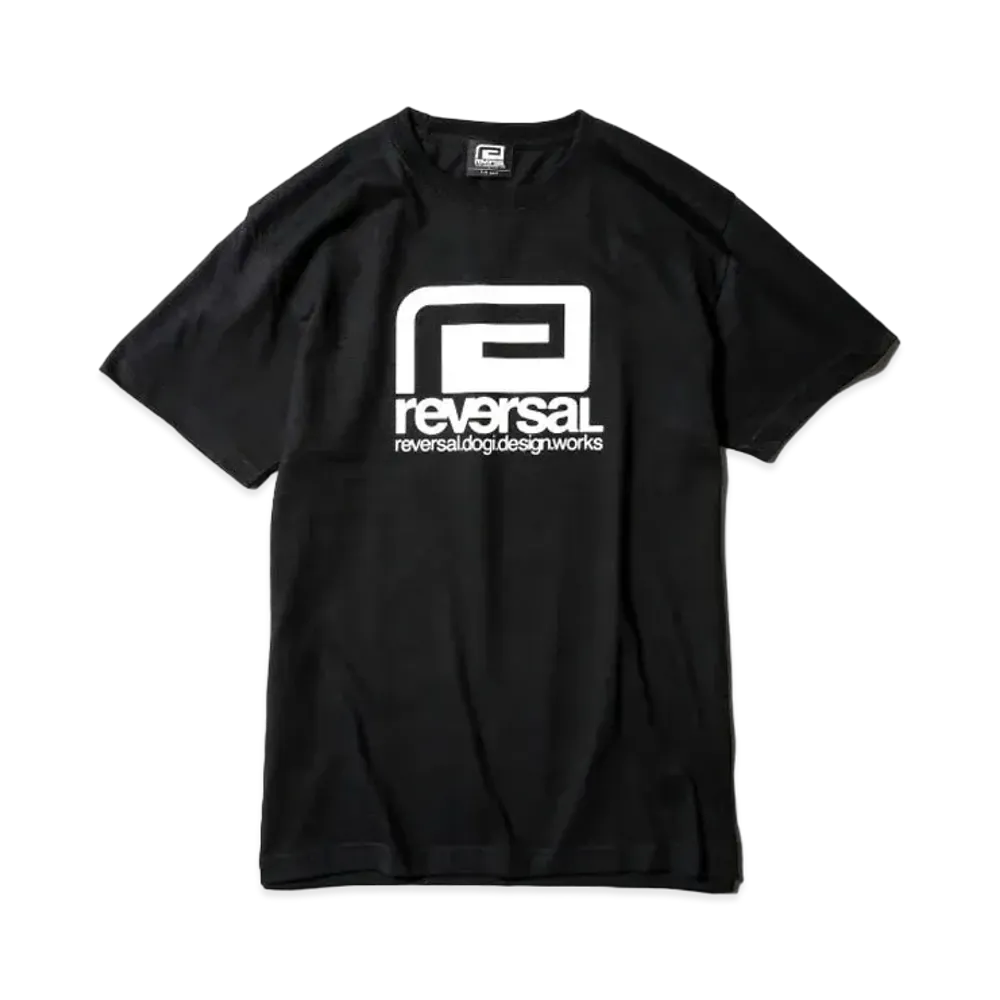Reversal Big Mark Cotton Tee "Black"