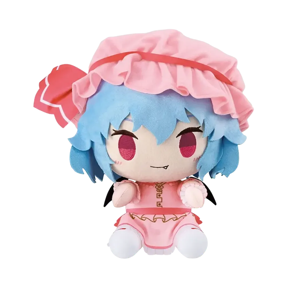 BANDAI "Ichiban Kuji" -Touhou Project- B Prize Chokonokko Plush - Remilia Scarlet