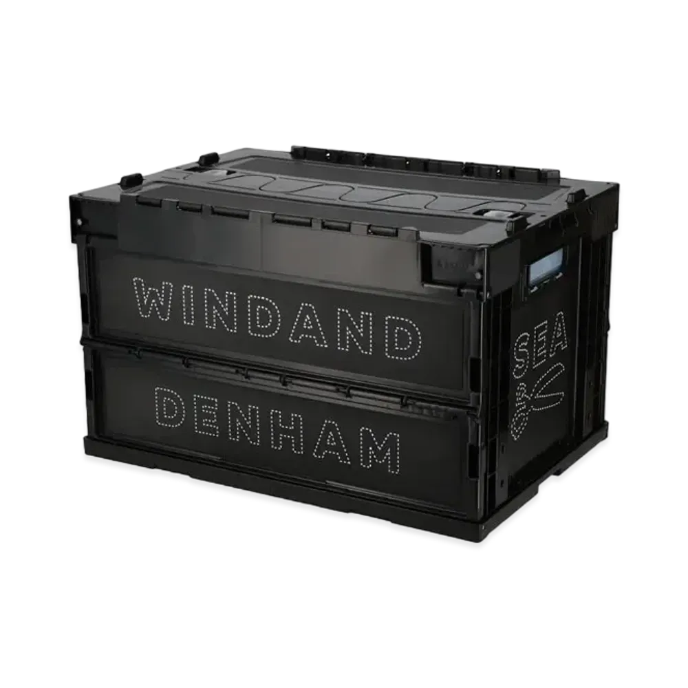 WIND AND SEA x DENHAM Container Box (Large) "Black"