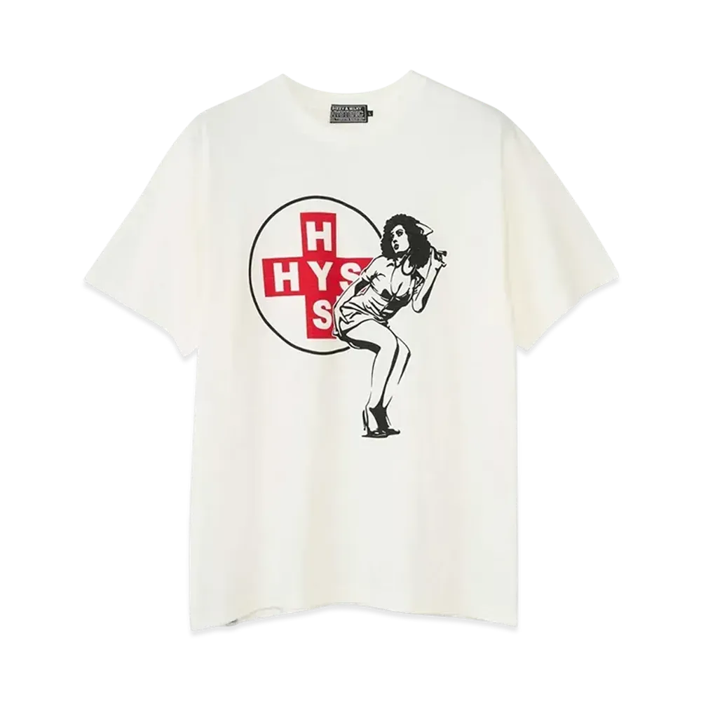 HYSTERIC GLAMOUR Hysteric Nurse T-Shirt "White"