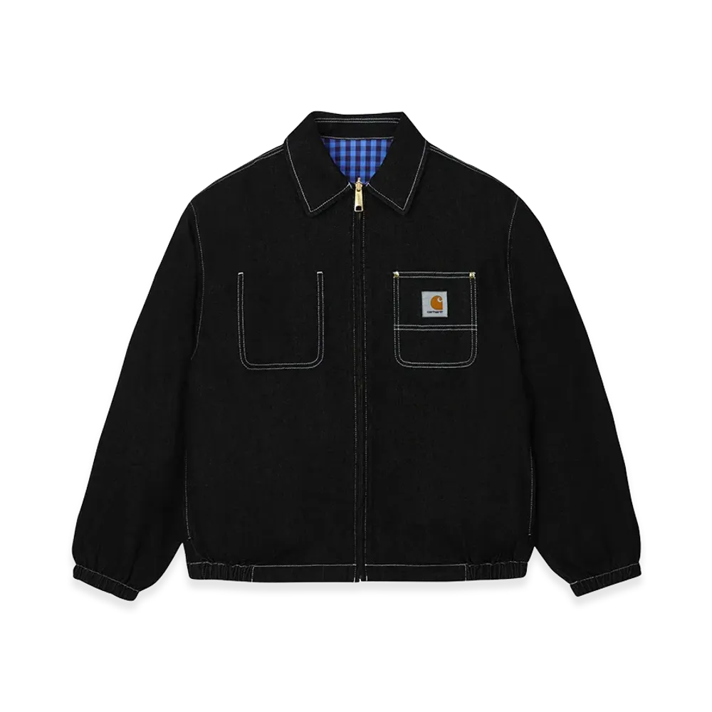 Carhartt WIP Edgar Jacket "Black(Rinsed)"