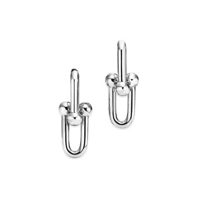 Tiffany & Co. HardWear Large Link Earrings "Silver"