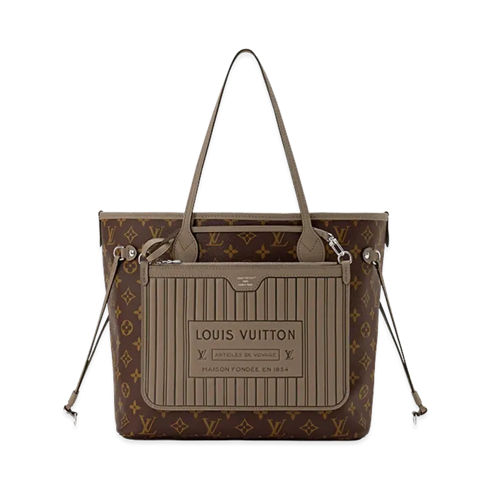 Louis Vuitton Neverfull Inside Out MM Reversible "Smoke"