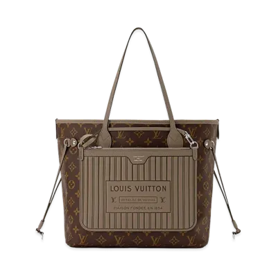 Louis Vuitton Neverfull Inside Out MM Reversible "Smoke"
