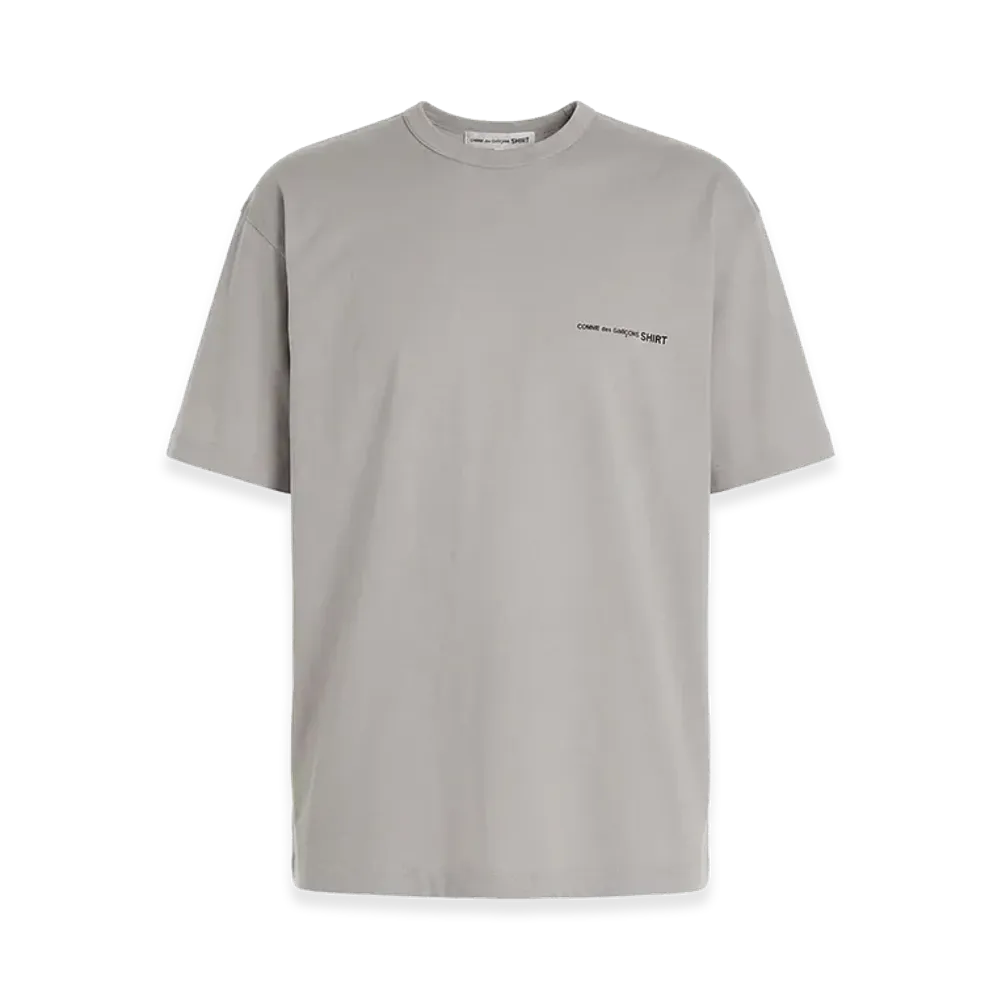 COMME des GARCONS SHIRT T-Shirt With Logo "Grey"