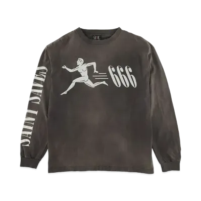 SAINT Mxxxxxx 22SS LS TEE RUNNING "Black"