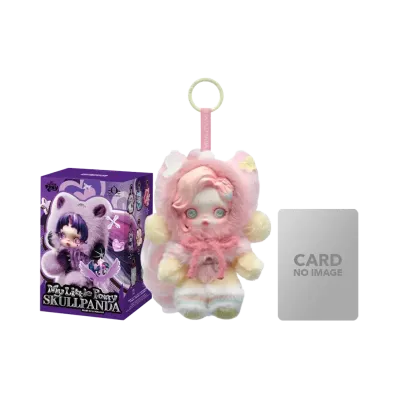 POP MART SKULLPANDA x My Little Pony Series Plush Doll Pendant Fluttershy