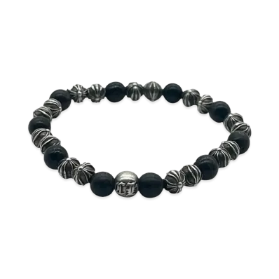 Chrome Hearts CH Ball Bead Bracelet "Black"