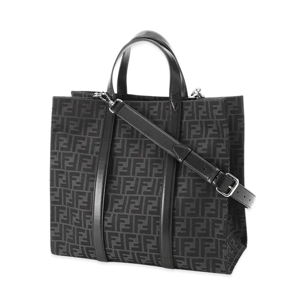 FENDI Tote Bag/Shopping Bag "Black/Grey"