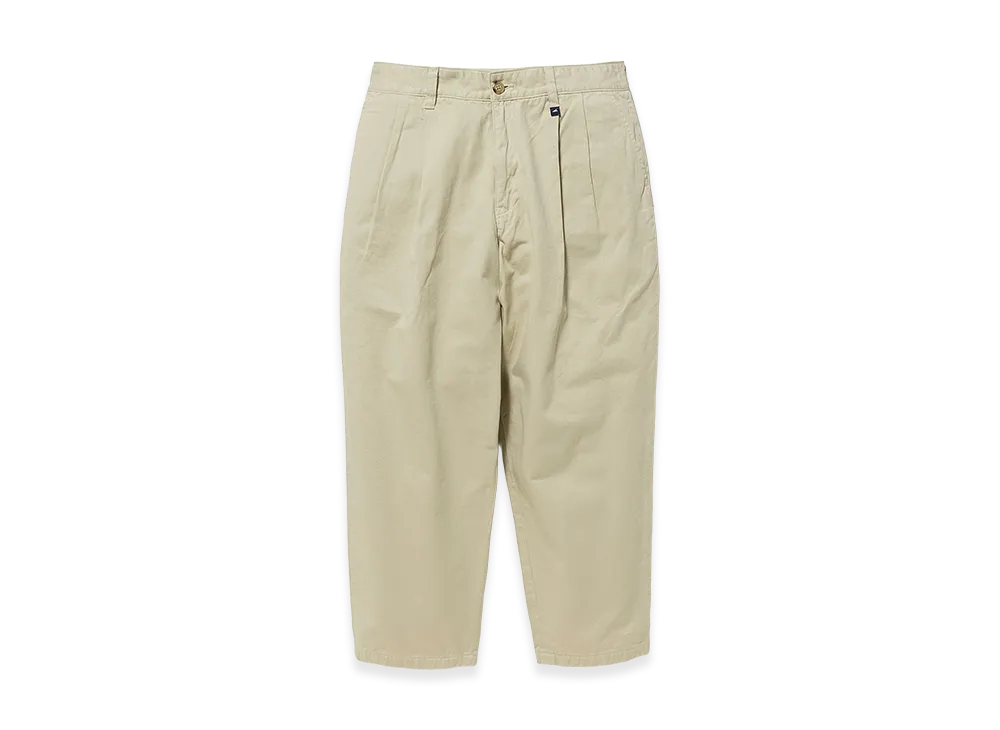 DESCENDANT DC-3 TC Twill Trousers "Beige"