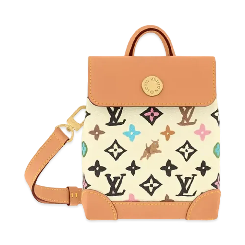 Tyler The Creator x Louis Vuitton Nano Steamer Monogram Craggy "Vanilla"