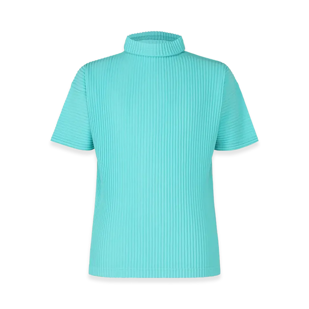 HOMME PLISSE ISSEY MIYAKE Color Pleats "Turquoise Blue"