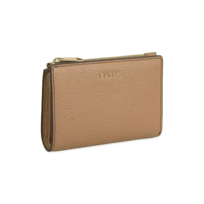 FURLA Ritzy S Bi Fold W/Zip "Brown"