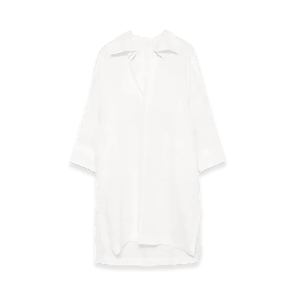 ISSEY MIYAKE Womens Hempen Dress "White"