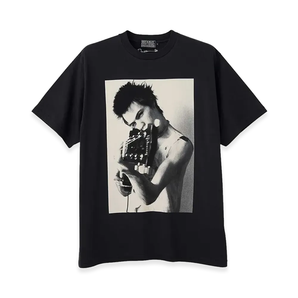 HYSTERIC GLAMOUR Dennis Morris/Sid Stockholm 1977 Tee "Black"