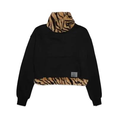 HTH Switchable animal sweatshirt "BLACK"