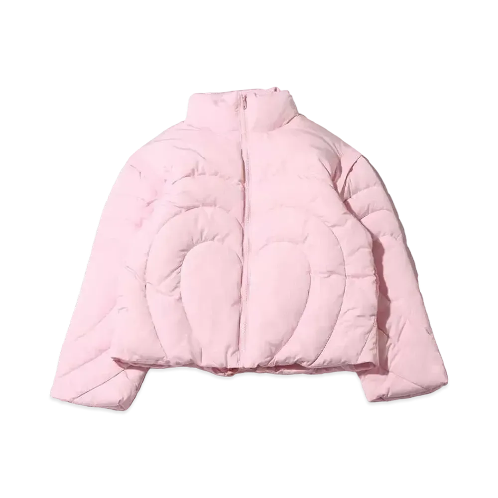 atmos pink Two-Way Heart Down Jacket "Pink"
