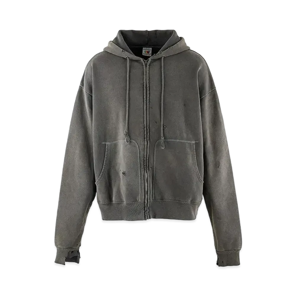 SAINT Mxxxxxx Damage Zip Parka "Black"