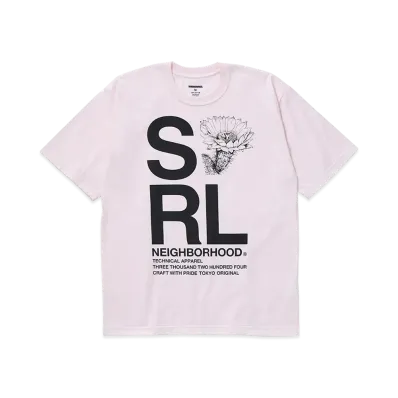 NEIGHBORHOOD SRL . Tee SS-1 "Pink"