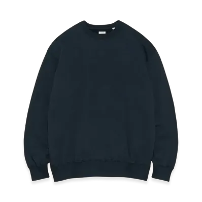 nanamica Reversible Crew Neck Sweat "Navy"