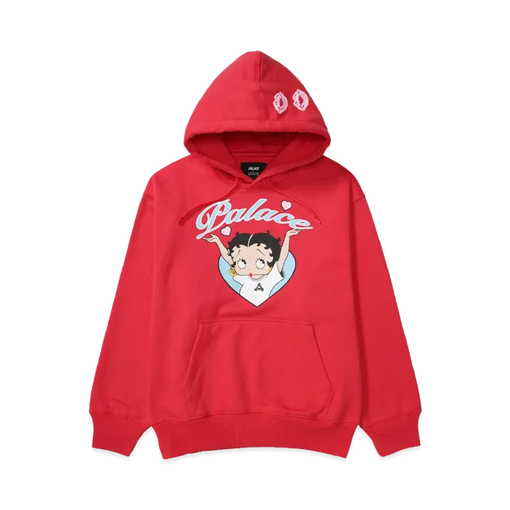 PALACE x Betty Boop Hood "Racey Red"
