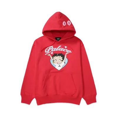 PALACE x Betty Boop Hood "Racey Red"