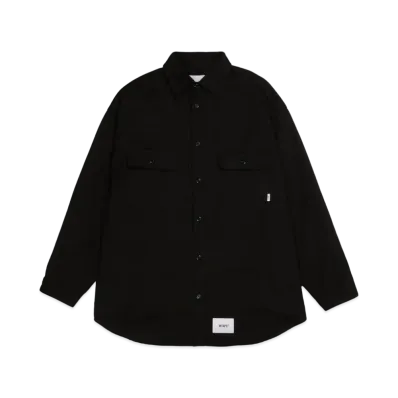 WTAPS WCPO 02 / LS / Cotton. Twill "Black"