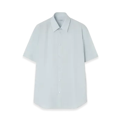 Burberry Cotton Shirt "Light Blue"