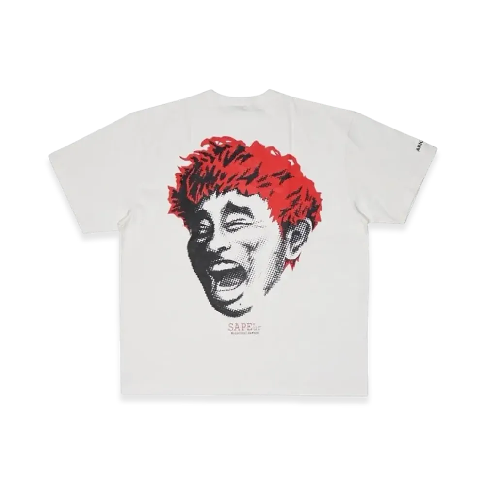 SAPEur x MASATOSHI HAMADA vol.9 Legend Smile Head S/S Tee "White"