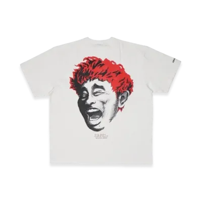 SAPEur x MASATOSHI HAMADA vol.9 Legend Smile Head S/S Tee "White"