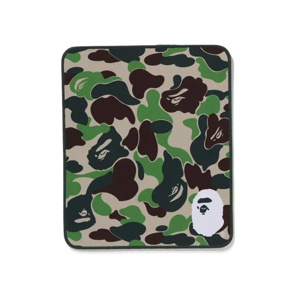A BATHING APE ABC Camo Mouse Pad "Green"