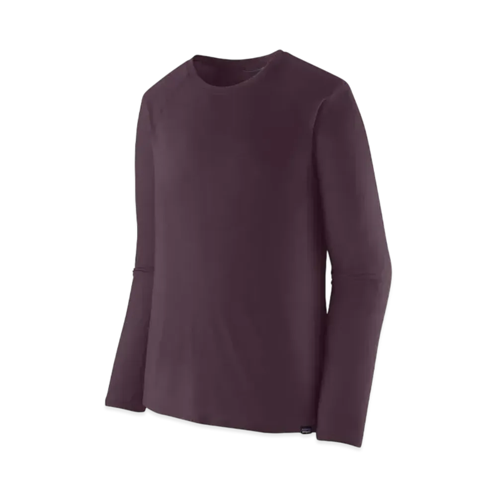 Patagonia Men's Longsleep Cap Cool Trail Shirt "Plum"