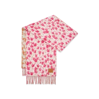 LOEWE Scarf "Pink/Multicolor"