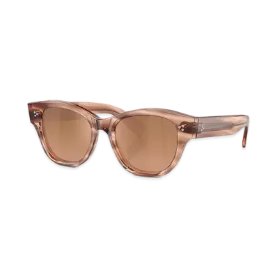 OLIVER PEOPLES Eadie "Washed Sunstone/Rose Quartz Gradient Mirror"