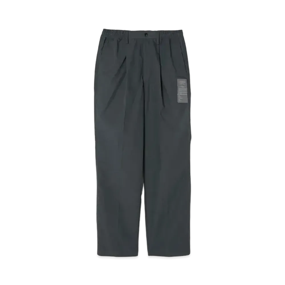 N.HOOLYWOOD Double Tuck Trousers "Charcoal"