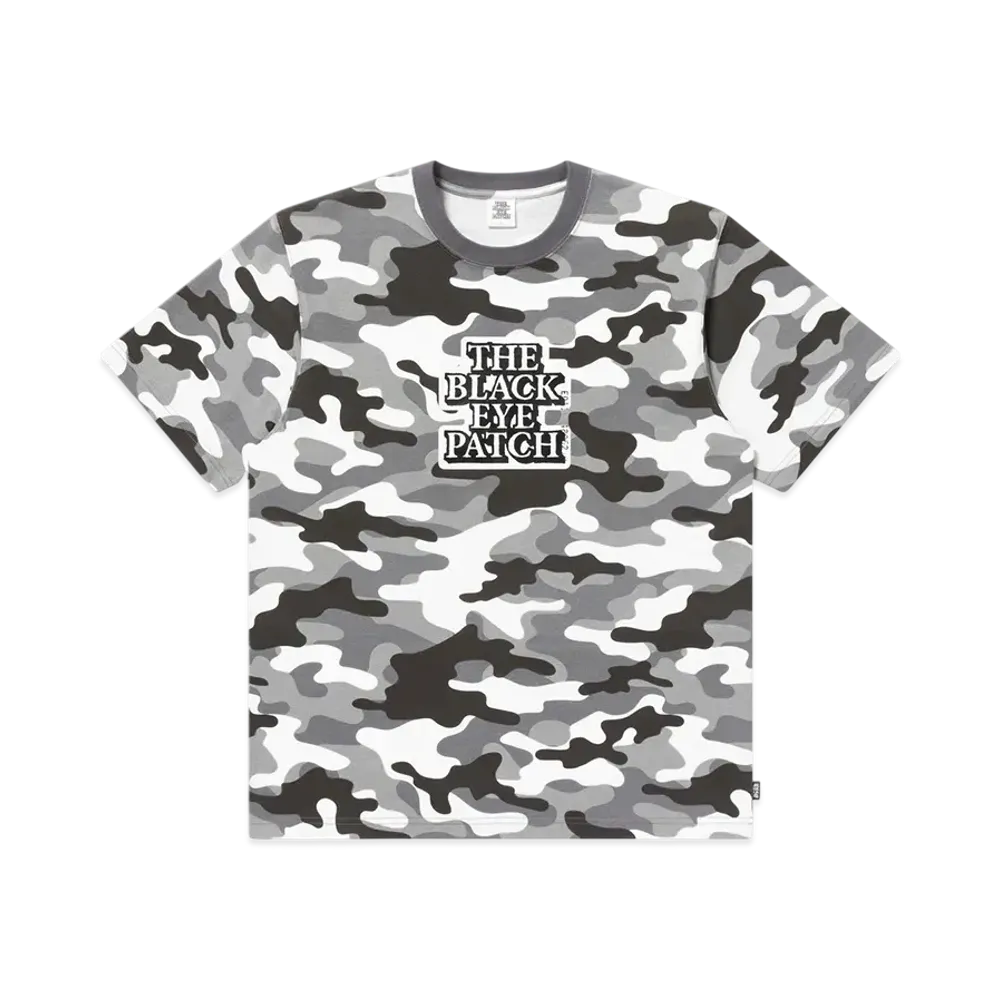 BlackEyePatch OG Label Tee "White Camo"
