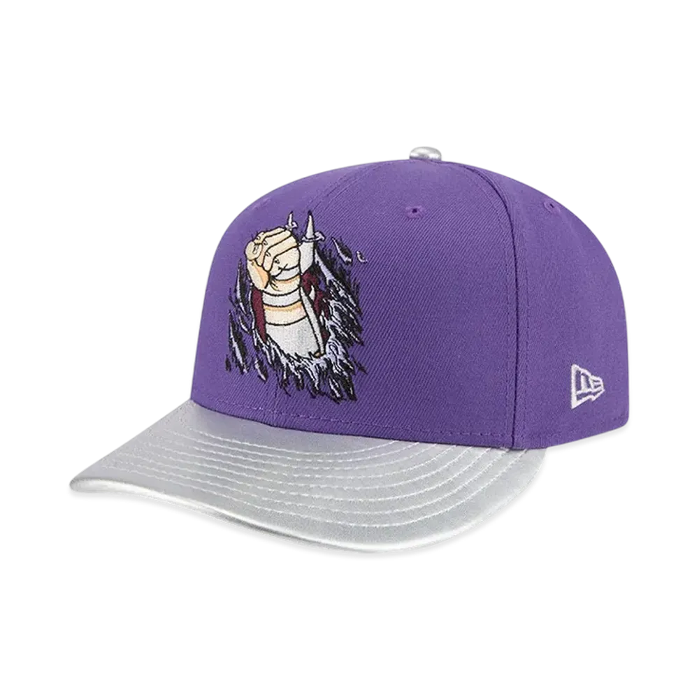 NEW ERA x Teenage Mutant Ninja Turtles PC 59FIFTY Super Shredder "Purple/Silver"
