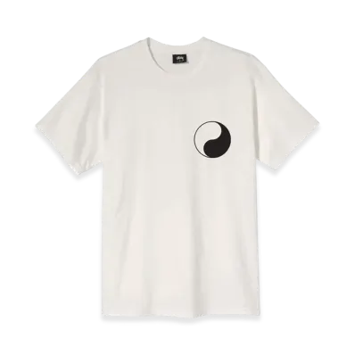 Stussy x Our Legacy Ying Yang Pig. Dyed Tee "Natural"