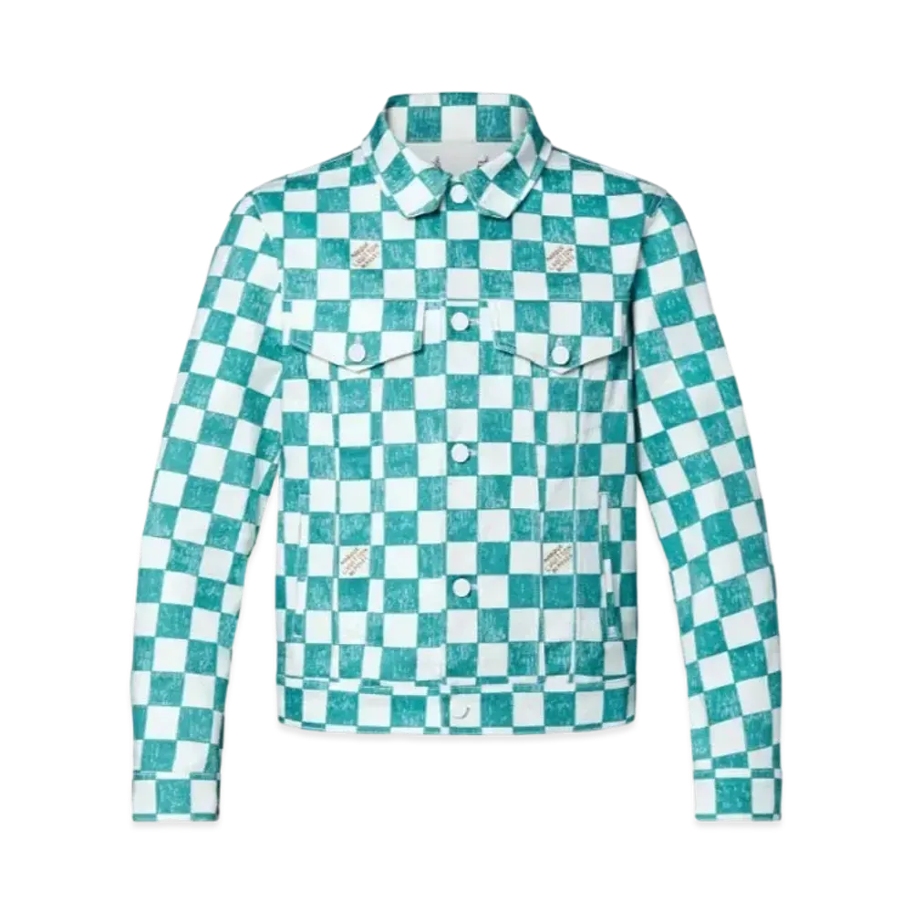 Louis Vuitton Damier Denim Trucker Jacket