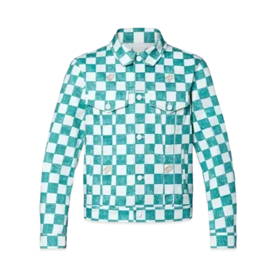Louis Vuitton Damier Denim Trucker Jacket