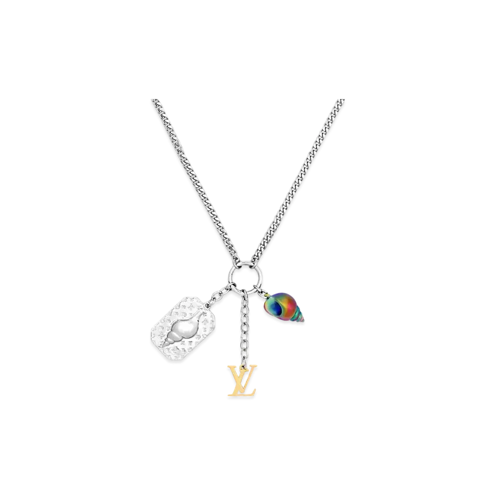 Louis Vuitton LV Shell Pendant "Multi Color"